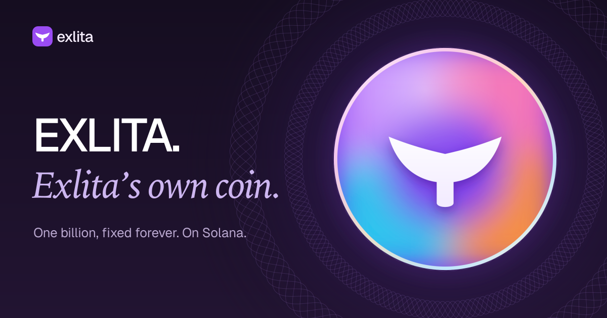 EXLITA announcement card